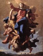 Nicolas Poussin The Assumption of the Virgin oil painting reproduction